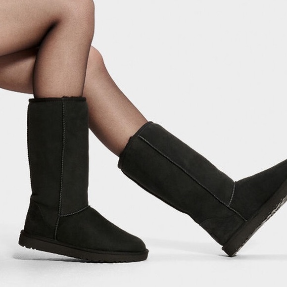 Classic Tall II Boot Black 5815W - Picture 10 of 11